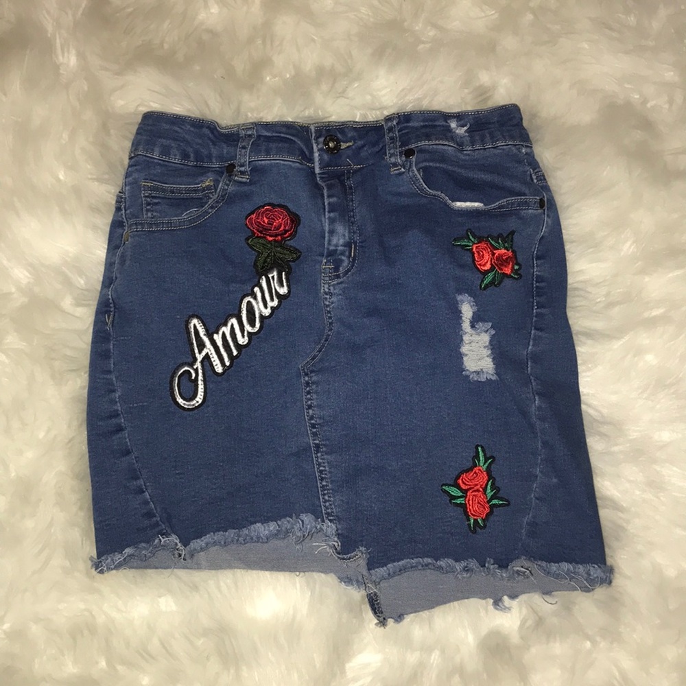 Denim skirt